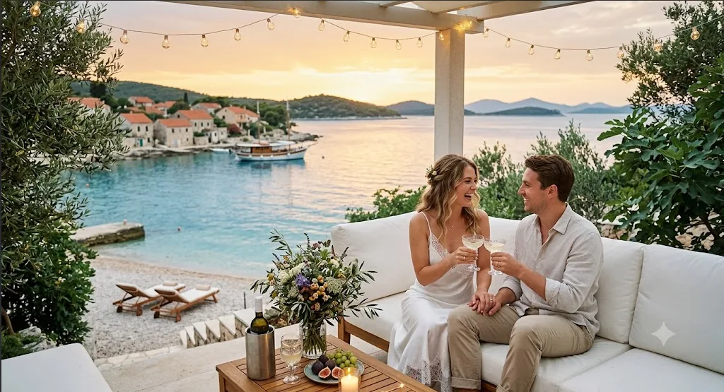 Voyage de noces en Croatie